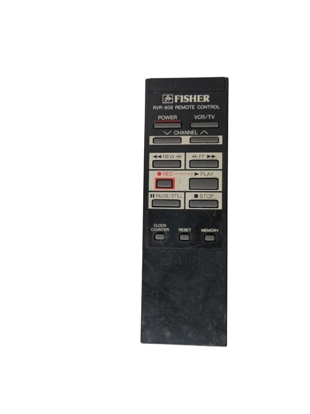 Fisher TV VCR Remote Control RVR 906 Tested